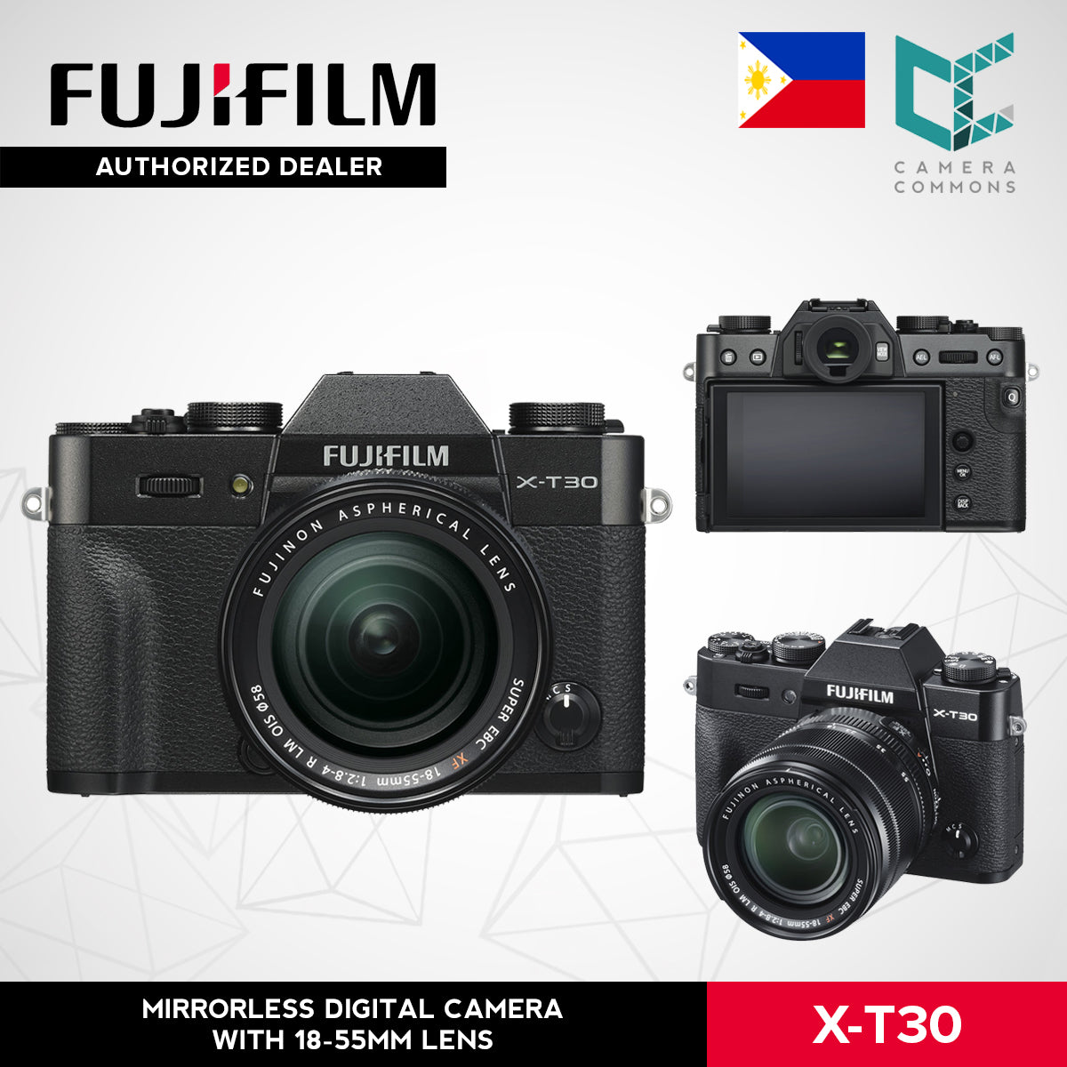 FUJIFILM X-T30 Mirrorless Digital Camera XT30