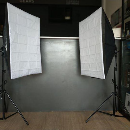 Softbox Set 50x70 Continuous Lighting for Studio Photography