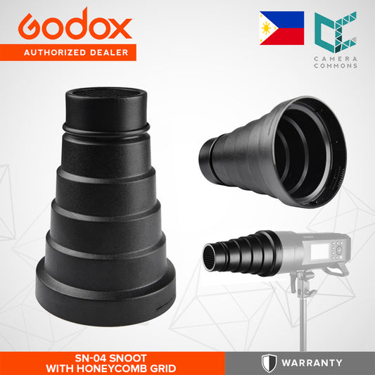 Godox SN-04 Snoot with Honeycomb Grid SN04 for AD400Pro Flash Head