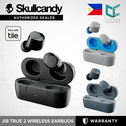SkullCandy Jib True 2 Wireless Earbuds Bluetooth Water Resistant Earbud Find With Tile