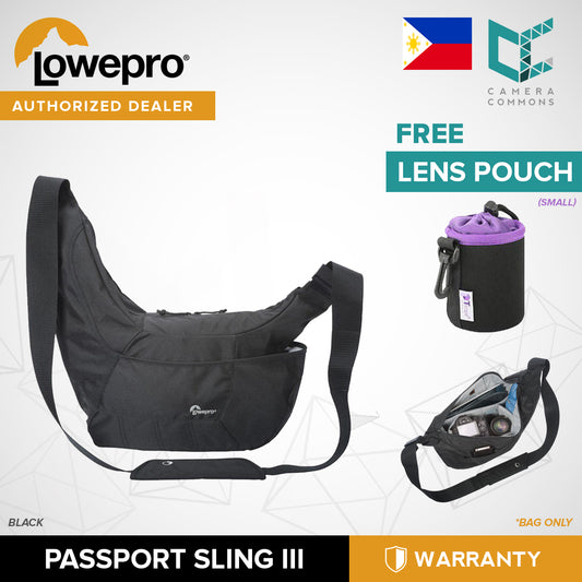 LowePro Passport Sling III Bag for Camera Gears