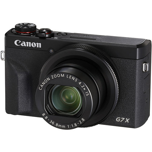 Canon PowerShot G7 X Mark III Digital Camera Black Silver Point and Shoot G7X