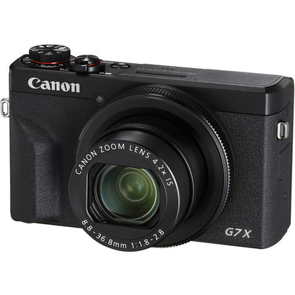 Canon PowerShot G7 X Mark III Digital Camera Black Silver Point and Shoot G7X