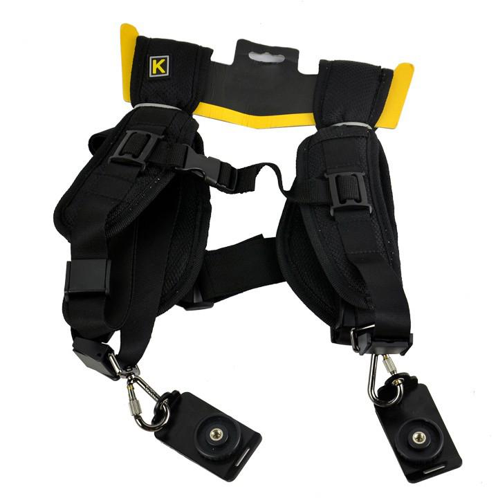 Quick Strap Dual Shoulder Sling Belt Strap for DSLR Camera