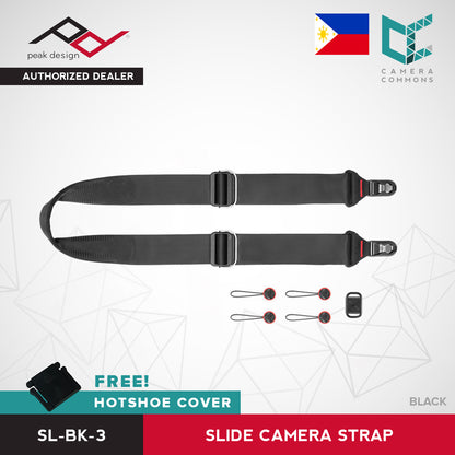 Peak Design Slide Camera Strap Ash Black Midnight Sage Coyote