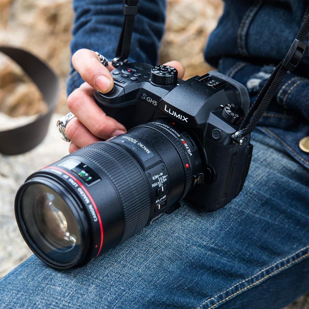 CLEARANCE Viltrox EF-M2 II Lens Mount Adapter Canon EF to Micro Four Thirds Cameras