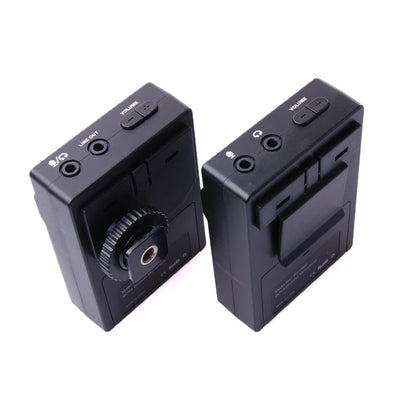 BOYA BY-WM5 2.4GHz Wireless Lavalier Microphone System for Canon Nikon Sony DSLR Camera Camcorder Audio Recorder