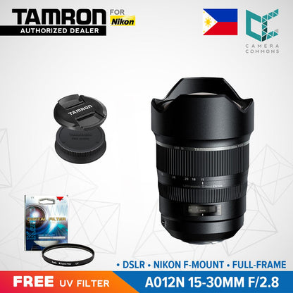 Tamron A012N SP 15-30mm f/2.8 Di VC USD Wide Angle Lens for Nikon DSLR F Mount Full Frame