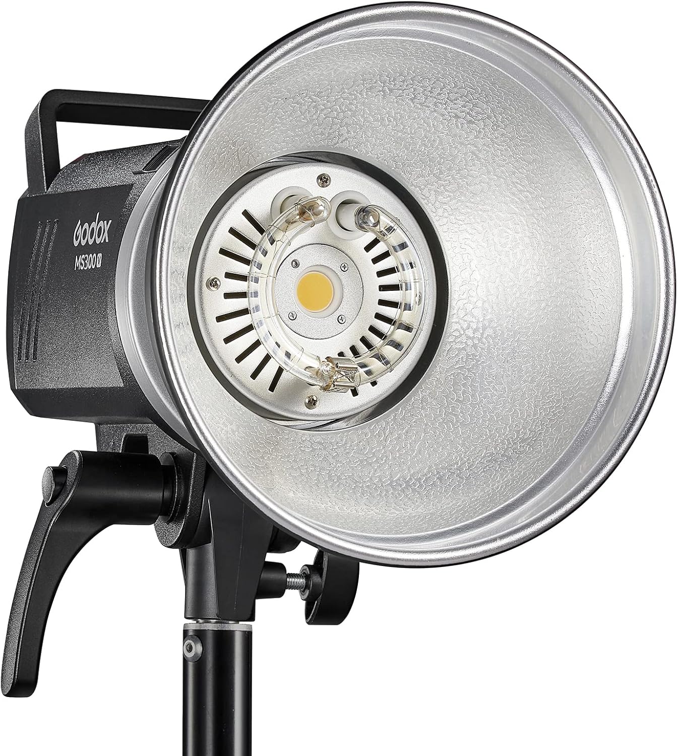 Godox MS300 MS300V Monolight Studio Flash Strobe Light Monolight 300Ws Max Godox 2.4G Wireless X System GN58 5600K with 150W Modeling Lamp Bowens Mount for Indoor Studio Photography