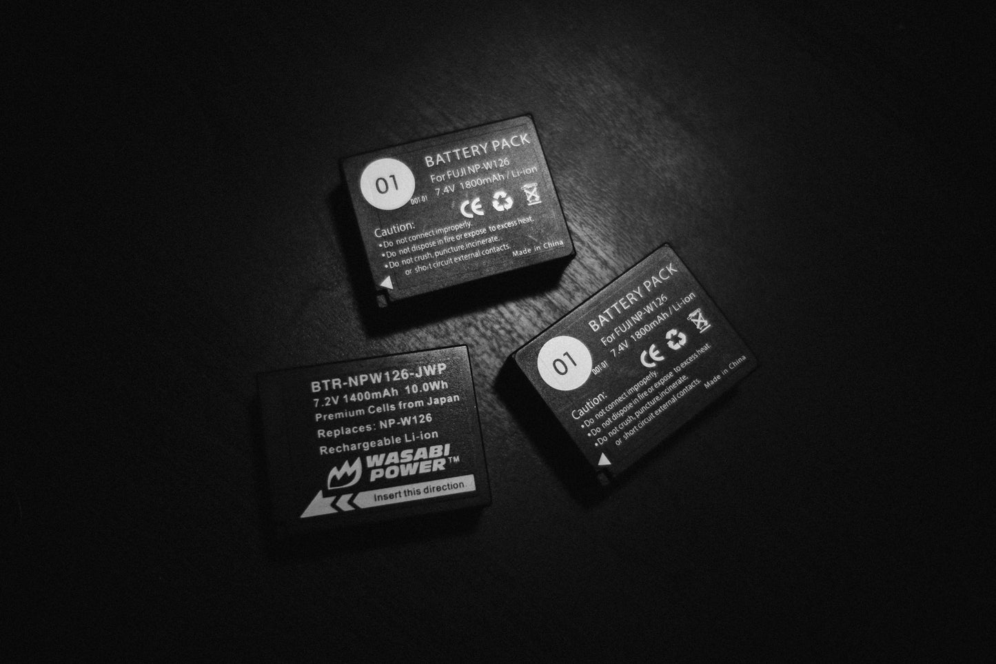 Wasabi Power NP-W126 1pc Rechargeable Battery for Fujifilm Cameras NPW126