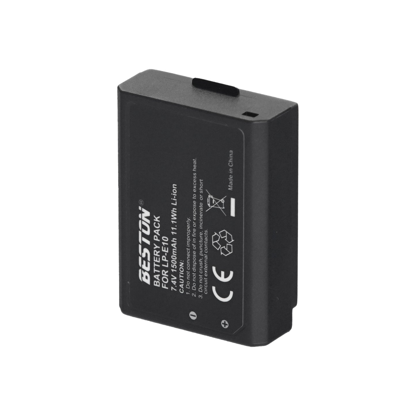 BESTON 2PCS LP-E10 1500mAh 7.4V 11.1Wh Li-ion for Canon LPE10