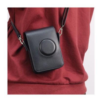Leather Case Bag Cover Plain Colors for Fujifilm Instax Mini Evo Instant Film Camera