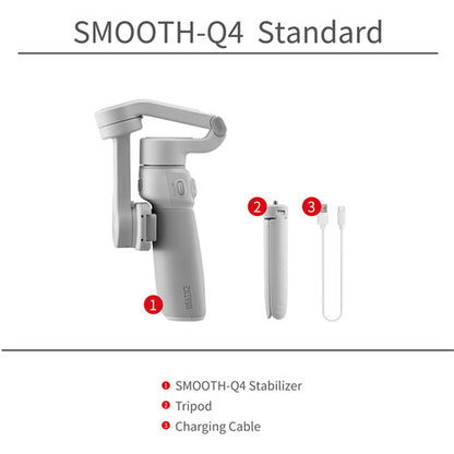 CLEARANCE Zhiyun Smooth Q4 Smartphone Gimbal Stabilizer Standard and Combo Set