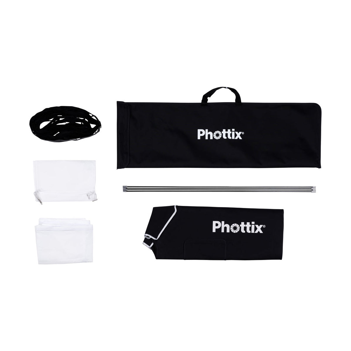 Phottix Solas Strip Softbox with Grid 35x140cm 14x55 inches PH82617