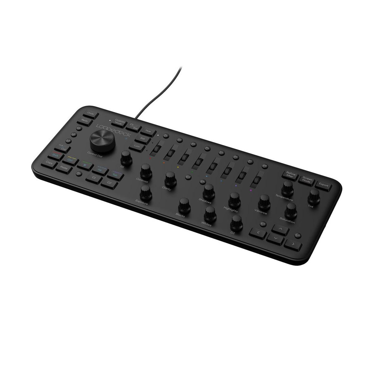Loupedeck+ The Photo and Video Editing Console for Lightroom Classic Premiere Pro Final Cut Pro Photoshop with Camera Raw After Effects Audition Aurora HDR