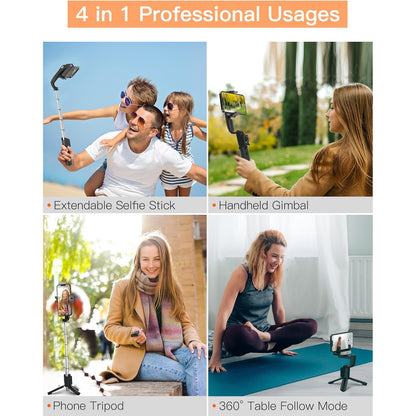 Hohem iSteady Q Smartphone Gimbal Stabilizer Detachable Remote Control Lightweight Face Tracking