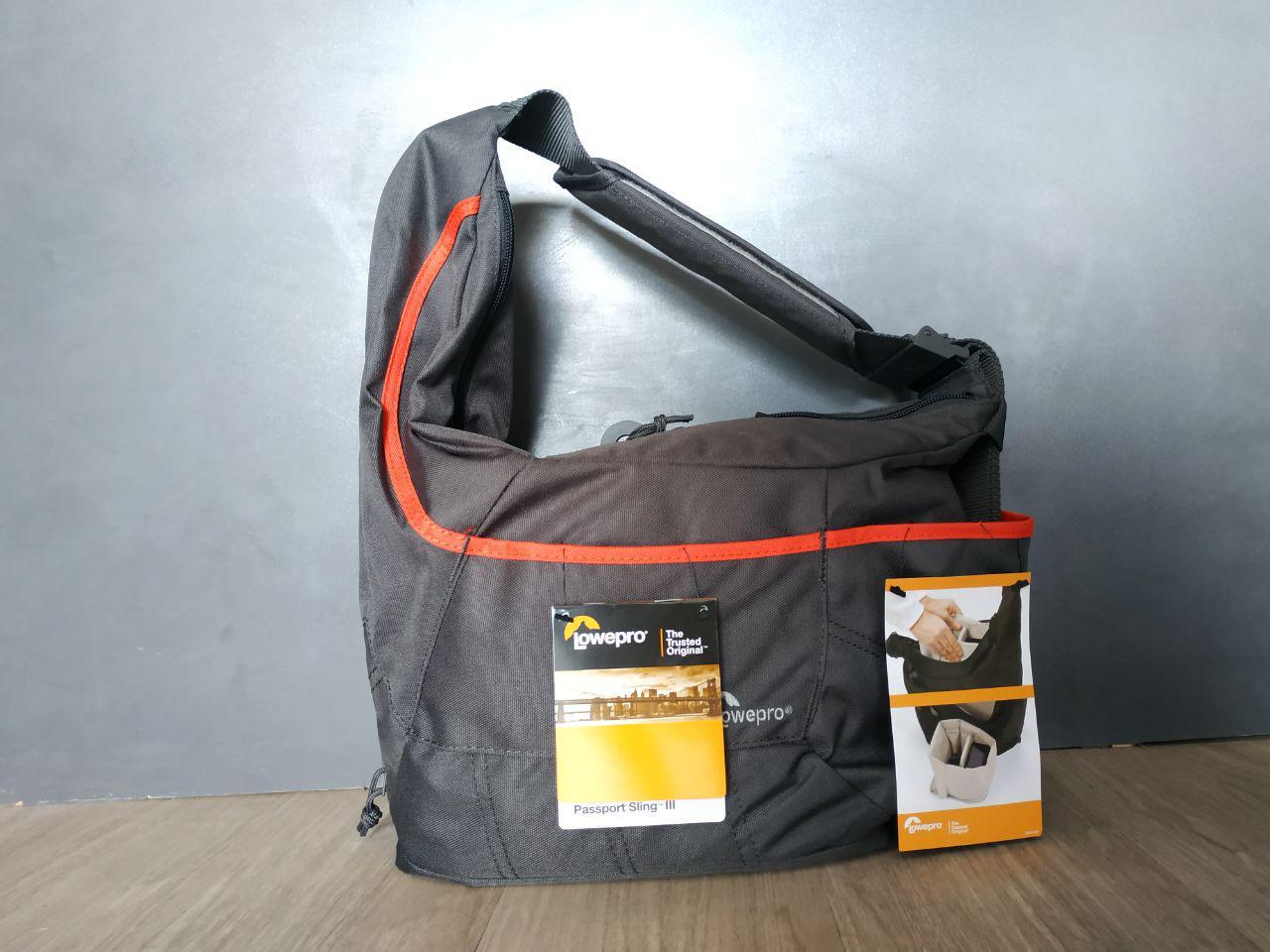 LowePro Passport Sling III Bag for Camera Gears Grey