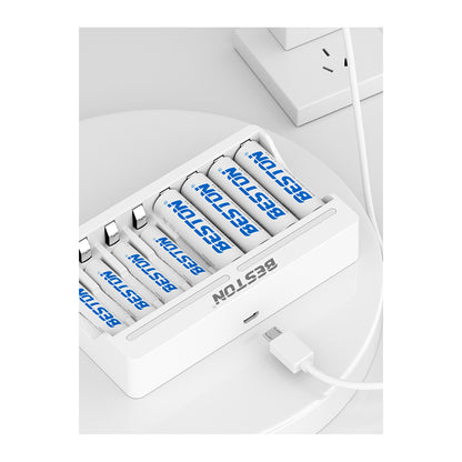 Beston SET C9010 Charger + AA AAA Nimh Battery 1200mah 1300mah 3000mah