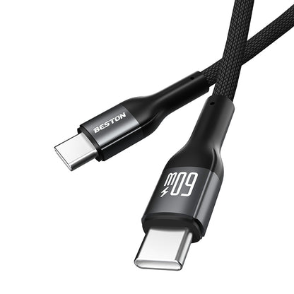 Beston CL03CC01 USB-C to USB-C Type C Fast Data Charger Charging Cable for Mobile Phone Tablet Laptop