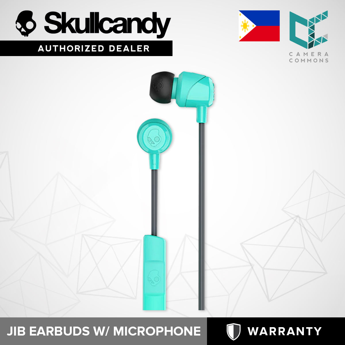 SkullCandy Jib Wired Earbuds with Microphone In-Ear Headphones Earphones Earbud