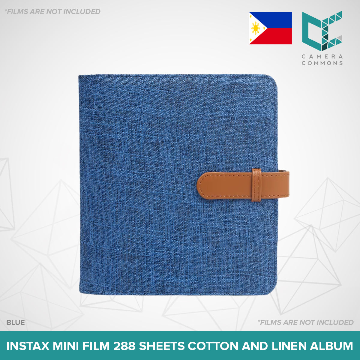 CLEARANCE Caiul 288 Sheets Mini Photo Album Hollow Iridescent Silver Pink