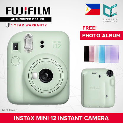 FUJIFILM Instax Mini 11 Mini 12 Instant Camera with AA Batteries OFFICIAL Fujifilm PH 1 Year Local Warranty