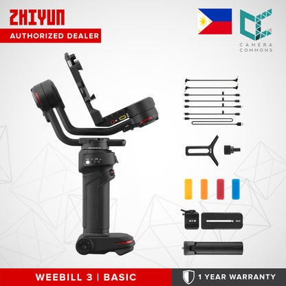 Zhiyun WEEBILL 3 3S Standard or Combo Gimbal Stabilizer for DSLR Cameras Videography Vlog Film