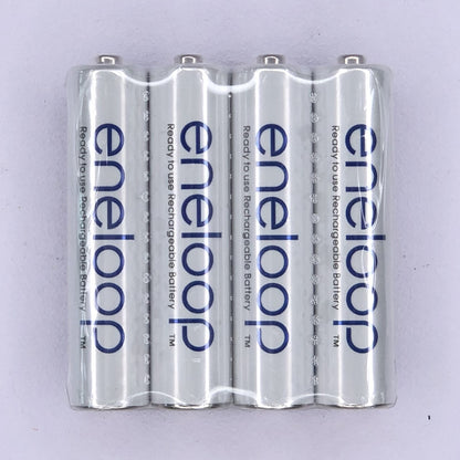 Panasonic Eneloop BK-4MCCE/4ST AAA Rechargeable Battery Pack of 4 White Ready To Use