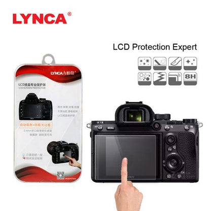 Lynca Tempered Protective Glass Screen Protector for 70D 77D 80D 700D 750D 760D Canon