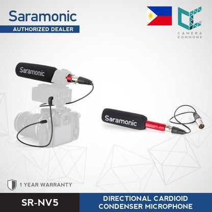 Saramonic SR-NV5 Directional Cardioid Condenser Microphone (Red)