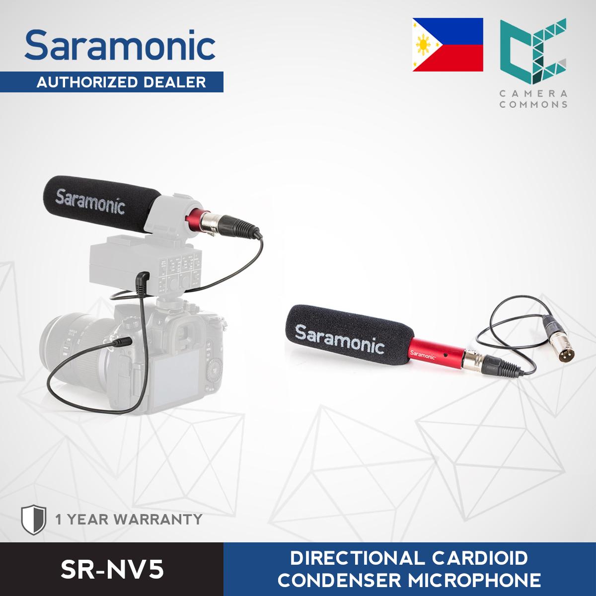 Saramonic SR-NV5 Directional Cardioid Condenser Microphone (Red)