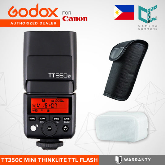 Godox TT350C Mini Thinklite TTL Flash for Canon Cameras TT350