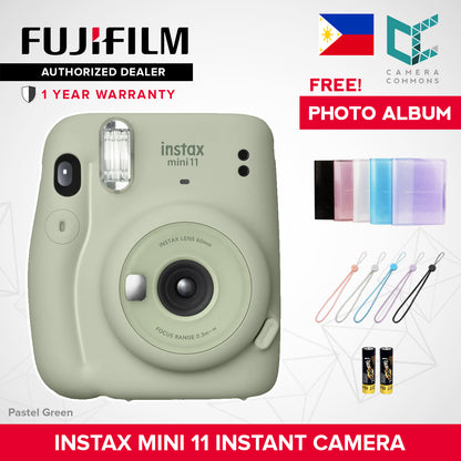 FUJIFILM Instax Mini 11 Mini 12 Instant Camera with AA Batteries OFFICIAL Fujifilm PH 1 Year Local Warranty