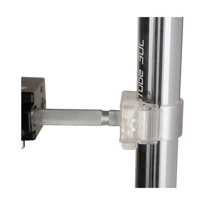 Nanlite Pavotube Transparent Polycarbonate T12 LED Tube Mounting Clip with 5/8in Baby Pin HD-T12-1-CP