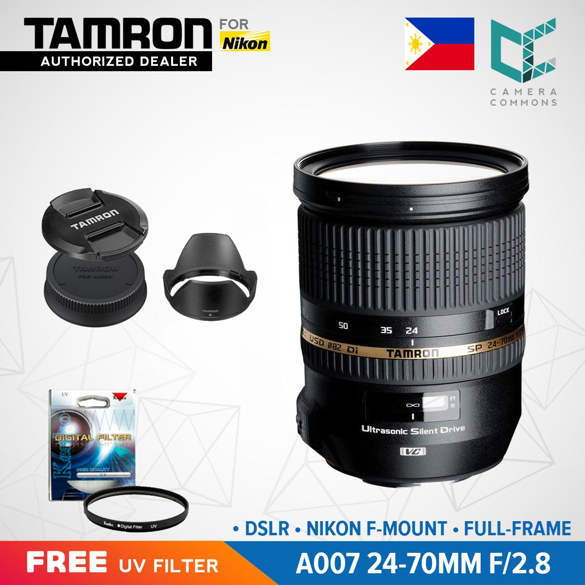 Tamron A007 SP 24-70mm f/2.8 DI VC USD Lens for Nikon DSLR Nikon F Mount Full Frame