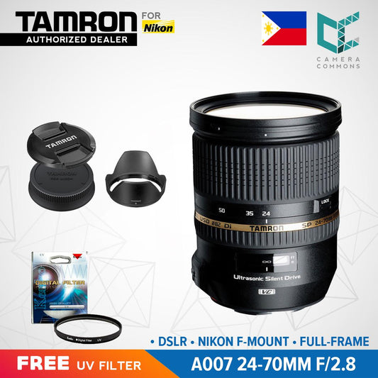 Tamron A007 SP 24-70mm f/2.8 DI VC USD Lens for Nikon DSLR Nikon F Mount Full Frame