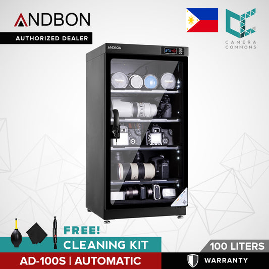 Andbon AD-100S 100L Electronic Automatic Digital Control Dry Cabinet Storage AD100S