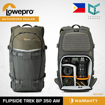 Lowepro Flipside Trek BP 350 AW Backpack for Camera Gears