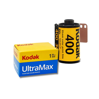 Kodak UltraMax 400 ISO Color Print Negative Film 35mm 36 Exposures - 1 Roll