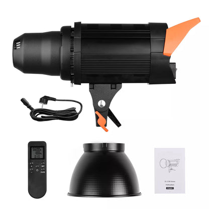 Yuer DL-150W 3200K-5600K Color Temperature Video Light Strobe for Videography and Photography