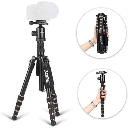 Zomei Z669 Tripod with Ball Head and Carrying Case for SLR Camera Photography