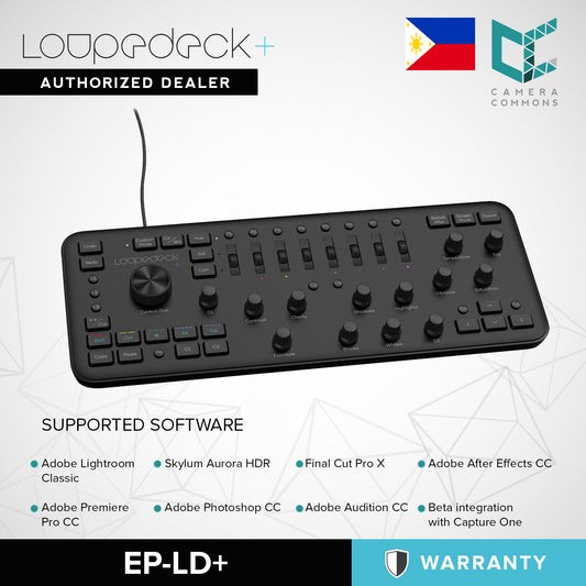 Loupedeck+ The Photo and Video Editing Console for Lightroom Classic Premiere Pro Final Cut Pro Photoshop with Camera Raw After Effects Audition Aurora HDR