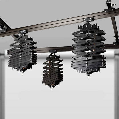 STUDIOMATE SM42 3m x 3m Ceiling Track Railing System with 4 Phantogram  Studio Accessories