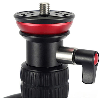 Miliboo MUKA Aluminum Alloy Travel Tripod Kit with Fluid Head Flip Lock
