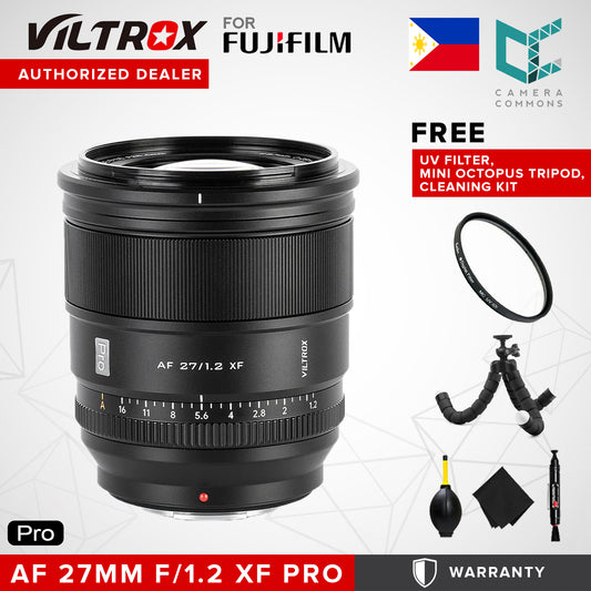 CLEARANCE Viltrox AF 27mm F1.2 Pro XF Ultra Large Aperture APS-C Prime Lens for FUJI Xmount Camera