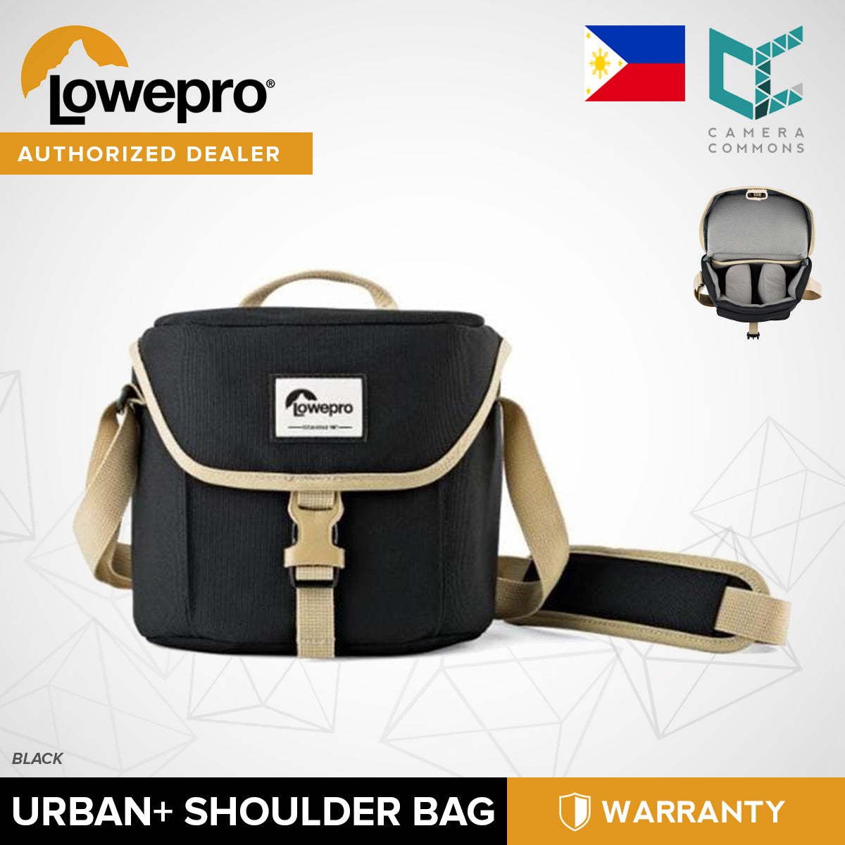 Lowepro Urban+ Shoulder Camera Bag Compact Cover Case for Photography Videography