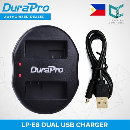 CLEARANCE DURAPRO CHARGER USB Dual LP-E8