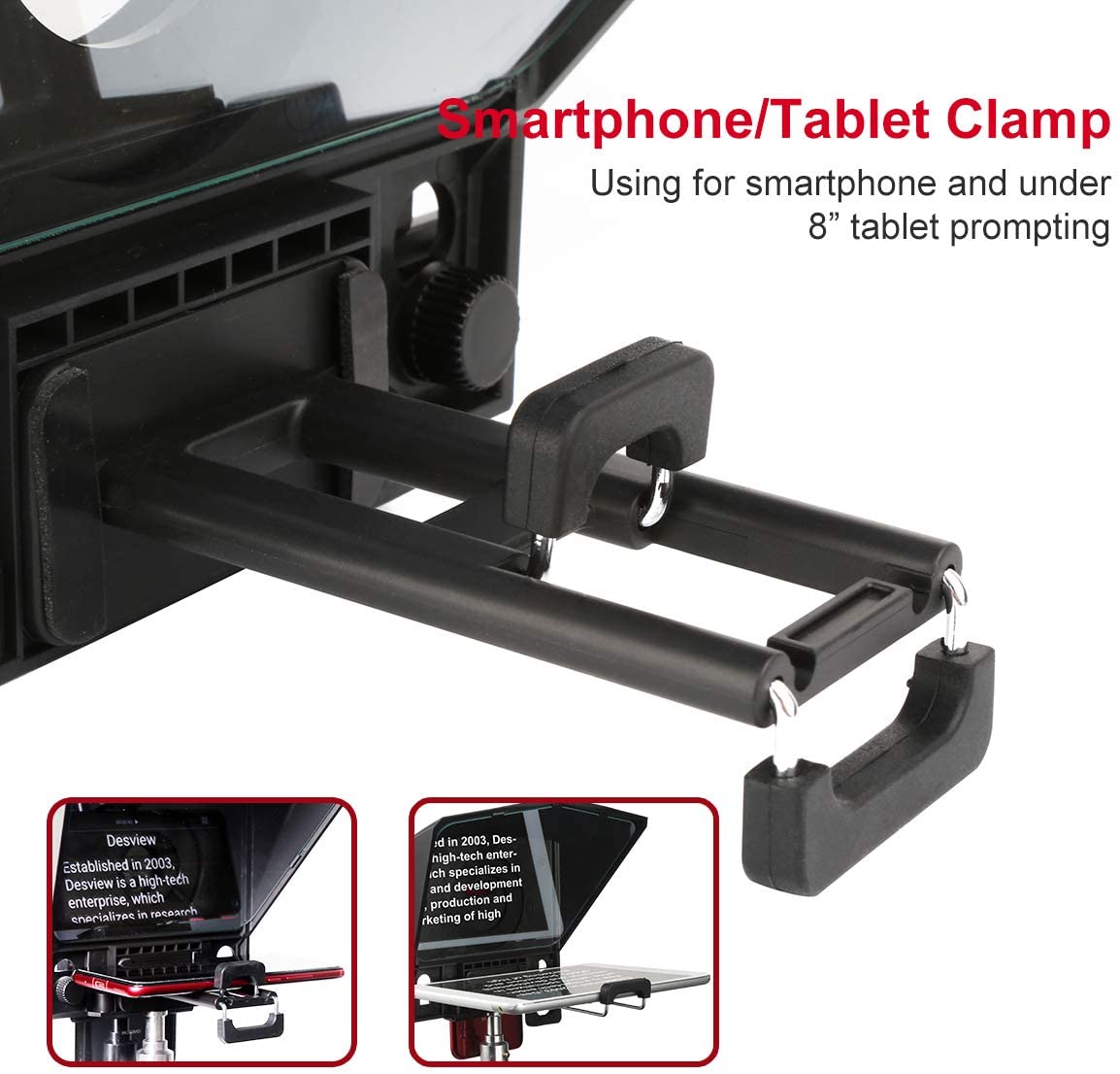 DESVIEW T2 Portable Teleprompter