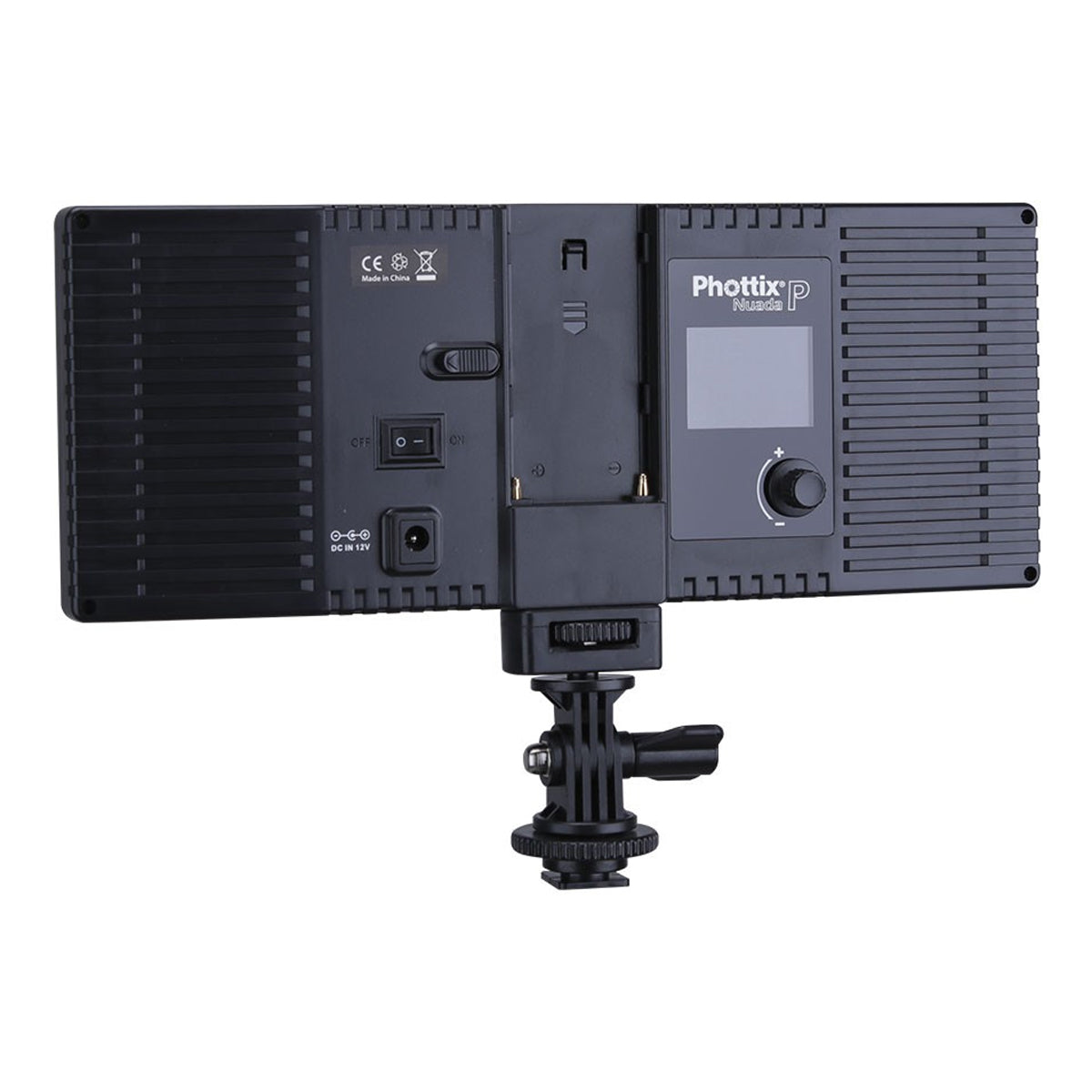 Phottix Nuada P Softlight Bi-Color On-Camera LED Panel 10x3.9 inches PH81430