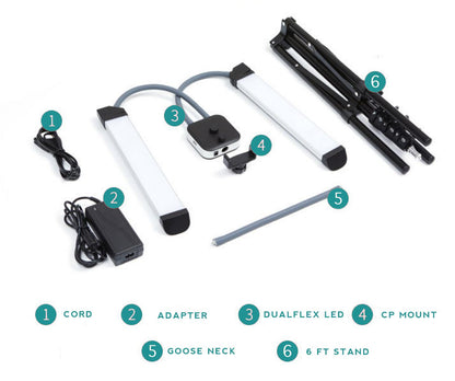 CLEARANCE LED12-DUALFLEX Photography Studio Lighting